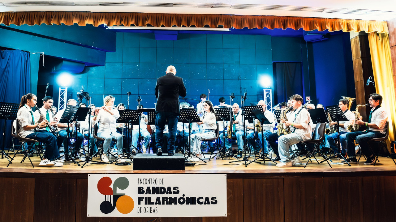 Encontro de Bandas Filarmónicas de Oeiras na semana de Carnaxide